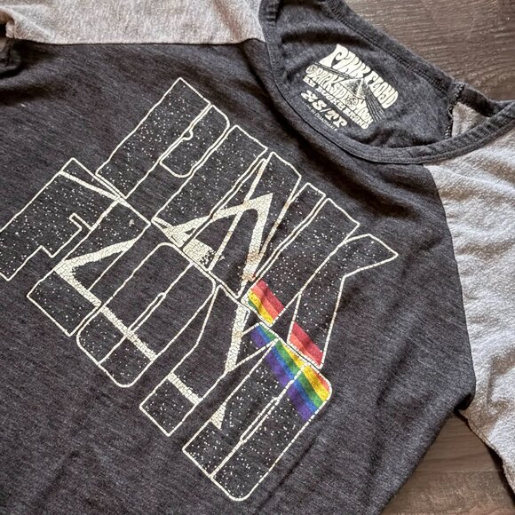 Lucky Brand - Pink Floyd - Raglan Tee - 3/4 Sleeve - Size XS - Picture 3 of 6